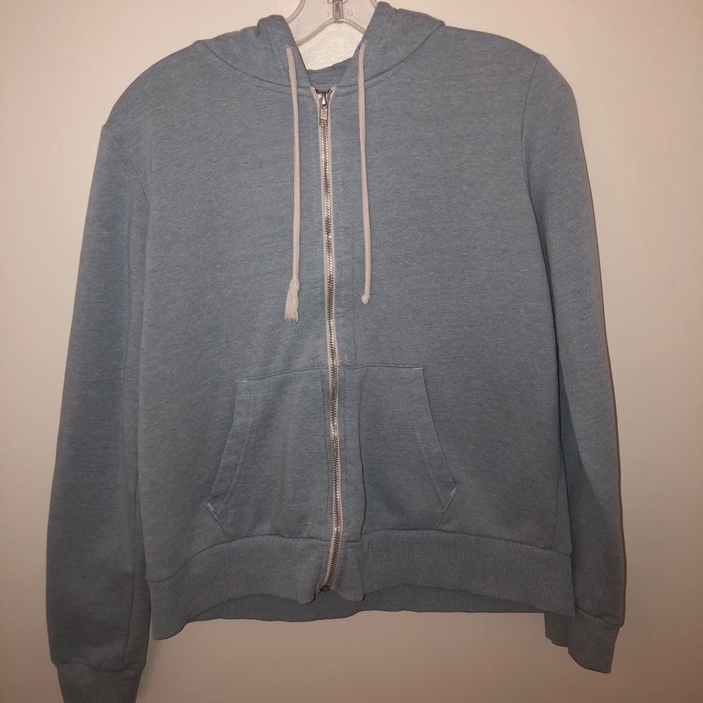Light Blue Zip Up Jacket!